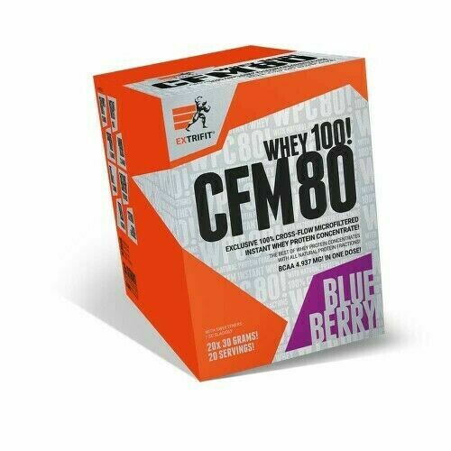 Extrifit CFM Instant Whey 80 20 x 30g blueberry porovnat ceny