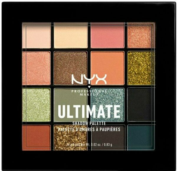 NYX Professional Makeup Ultimate Shadow Paletka 16 očních stínů - Utopia 13,28g porovnat ceny