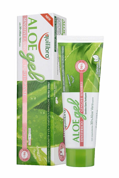 Equilibra Aloe Gel Sensitive Gums zubní pasta pro citlivé dásně 75 ml porovnat ceny