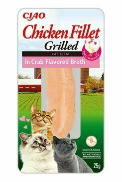 Churu Cat Chicken Fillet In Crab Flavored Broth 25g porovnat ceny