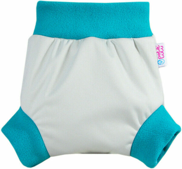 Petit Lulu - pull-up svrchní kalhotky S, Šedé (tyrkys) porovnat ceny