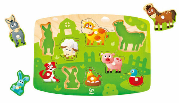 Hape Puzzle na desce - farmáři porovnat ceny