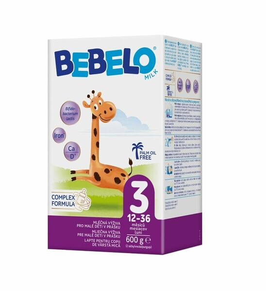 BEBELO MILK 3 600 g porovnat ceny