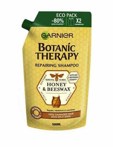 Garnier Botanic Therapy Honey & Propolis šampon náhradní náplň v ekologickém balení 500 ml porovnat ceny