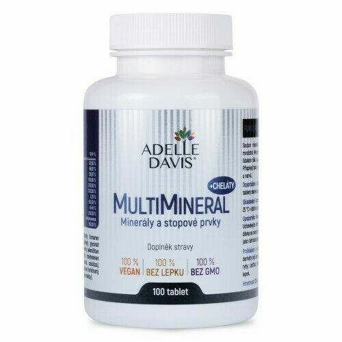 Adelle Davis MultiMineral+Cheláty tbl.100 porovnat ceny