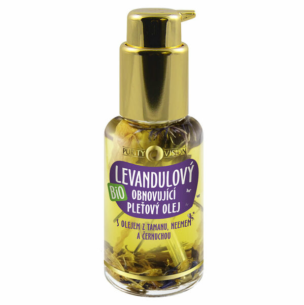 PURITY VISION Levandulový hloubkově obnovující pleťový olej BIO 45 ml porovnat ceny