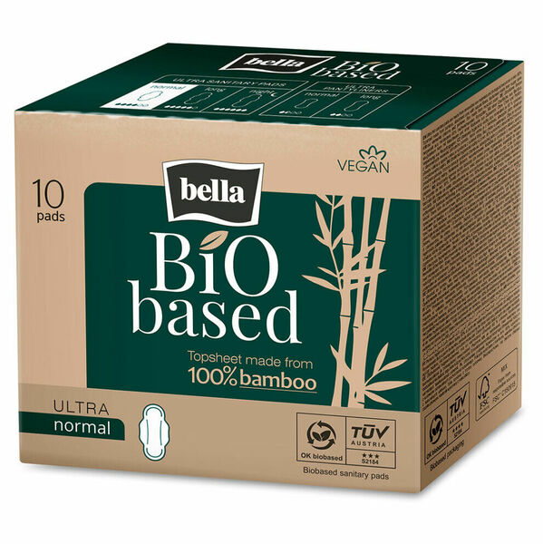 BELLA Bio Based Normal Ultratenké hygienické vložky s křidélky 10 ks porovnat ceny
