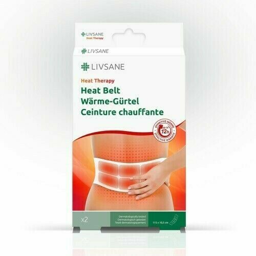 LIVSANE Hřejivý pás 115x10.5cm 2ks porovnat ceny