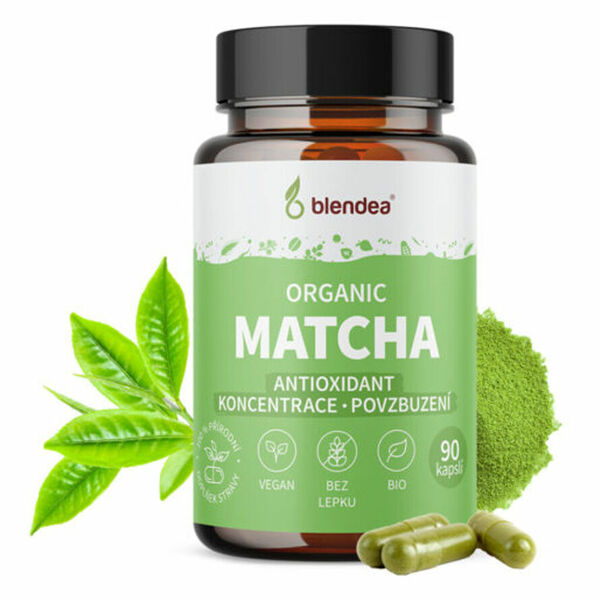 BLENDEA Matcha Organic BIO 90 kapslí porovnat ceny