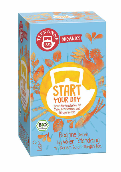 Teekanne Organics BIO Start your day čaj porcovaný 20x1,8 g porovnat ceny