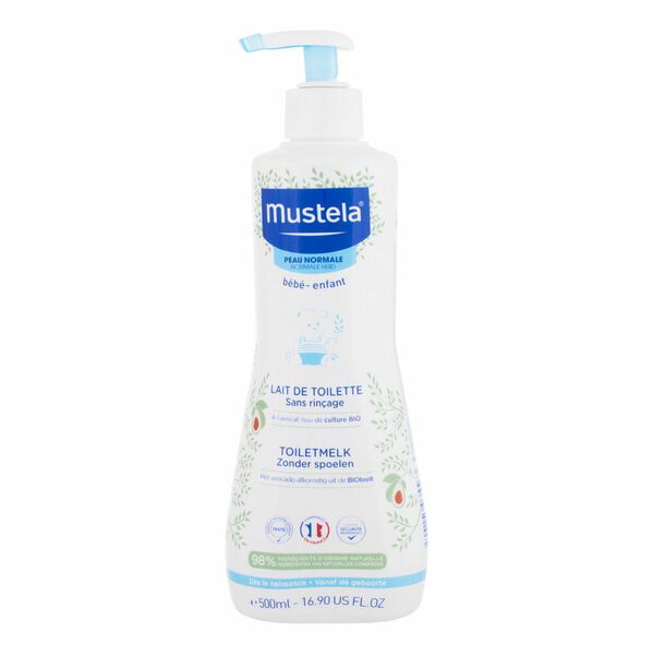 MUSTELA BÉBÉ Tělové mléko No Rinse Cleansing Milk 500 ml porovnat ceny