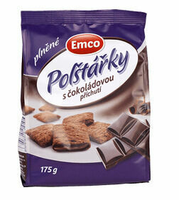 Emco Plněné polštářky s čokoládovou příchutí 175g porovnat ceny