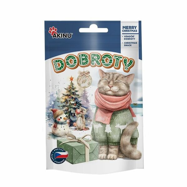 Akinu staročeské vánoční dobroty pro kočky 50 g porovnat ceny
