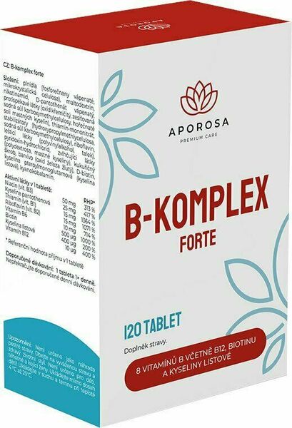 Aporosa B-komplex forte 120 tablet porovnat ceny