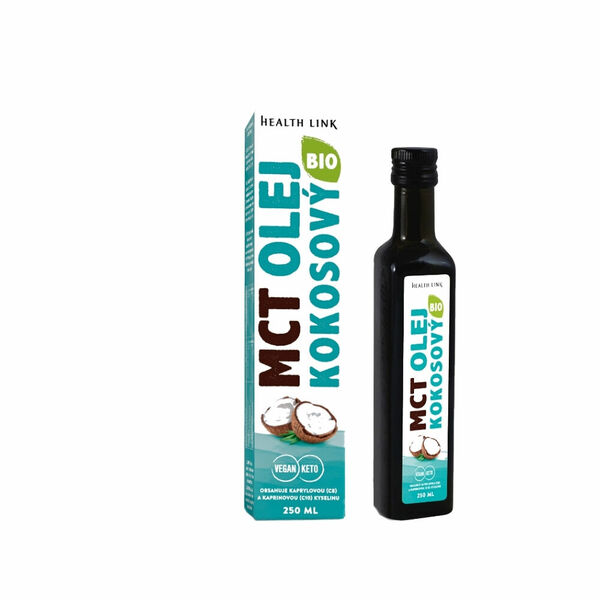 HEALTH LINK Olej MCT kokosový BIO 250 ml porovnat ceny