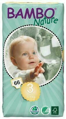 BAMBO Nature Midi plen.k. 5-9kg 66ks porovnat ceny