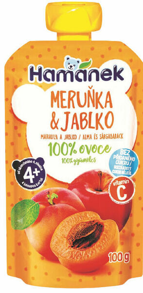 Hamánek Kapsička Meruňka a jablko 100g porovnat ceny