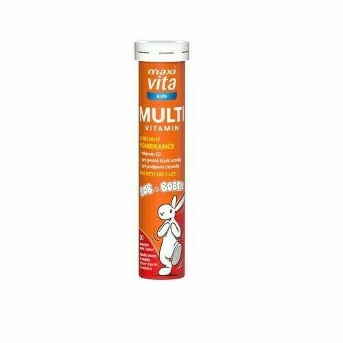 Maxi Vita Kids Multivitamin Tbl.eff.20 porovnat ceny