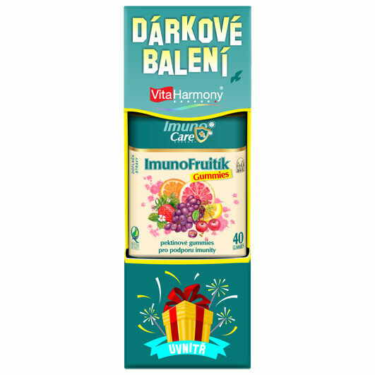 VitaHarmony, s.r.o.  VitaHarmony ImunoFruitík Gummies, 40 gummies porovnat ceny