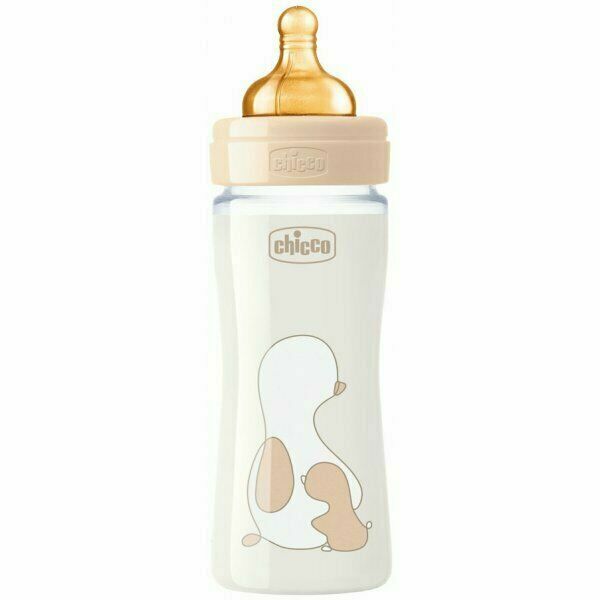 Chicco Original Touch latex Skleněná kojenecká láhev 240ml porovnat ceny