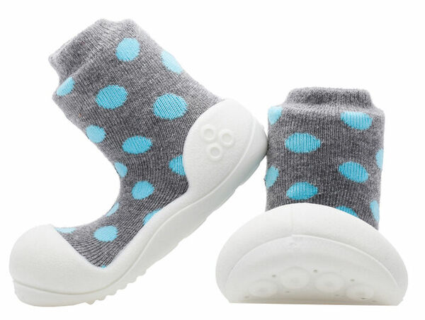 Attipas Dětské Botičky Polka Dot Gray S porovnat ceny