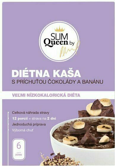 SLIM Queen dietní kaše čokoláda-banán 396 g porovnat ceny