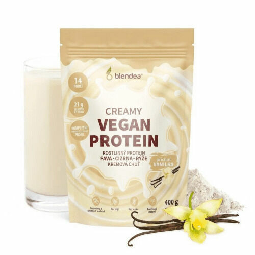 Blendea Vegan Protein Creamy vanilka 400g porovnání ceny