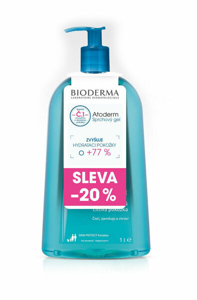 BIODERMA Atoderm Sprchový gel 1l AKCE porovnat ceny