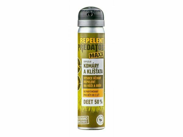Predator repelent maxx Deet 50 %, aerosol 90ml porovnat ceny