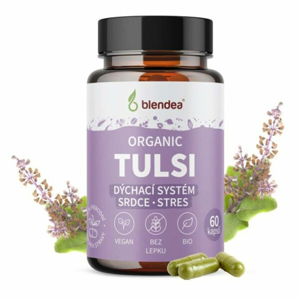 BLENDEA Tulsi Organic BIO 60 kapslí porovnat ceny