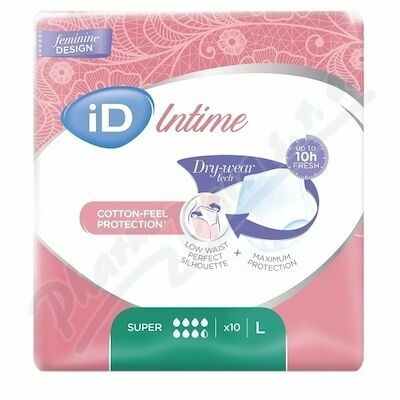 KALHOTKY ABSORPČNÍ ID PANTS INTIME LARGE SUPER BOKY 100-145CM,1395ML,PRODYŠNÉ,10KS porovnat ceny