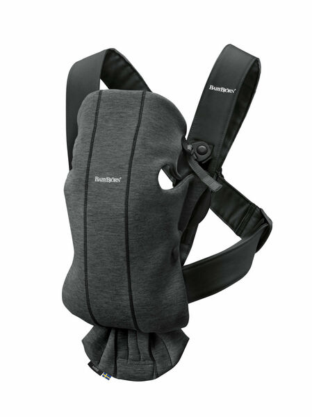 BabyBjörn Nosítko Mini Charcoal Grey 3D Jersey šedé porovnat ceny