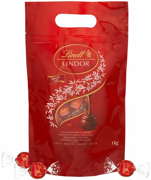 Lindt Lindor Bag Milk 1000 g porovnat ceny