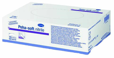 Hartmann  Peha-Soft Rukavice vyšetřovací NITRILE bílé bez pudru nesterilní L 100ks porovnat ceny