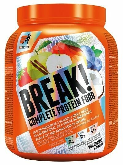 Extrifit Protein Break! Food čokoláda 900 g porovnat ceny