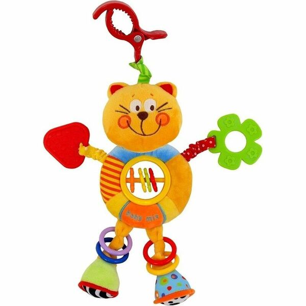 Dětská plyšová hračka s chrastítkem Baby Mix kočička porovnat ceny