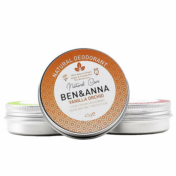 BEN&ANNA Tuhý deodorant v kelímku Vanilka a orchidej 45 g porovnat ceny