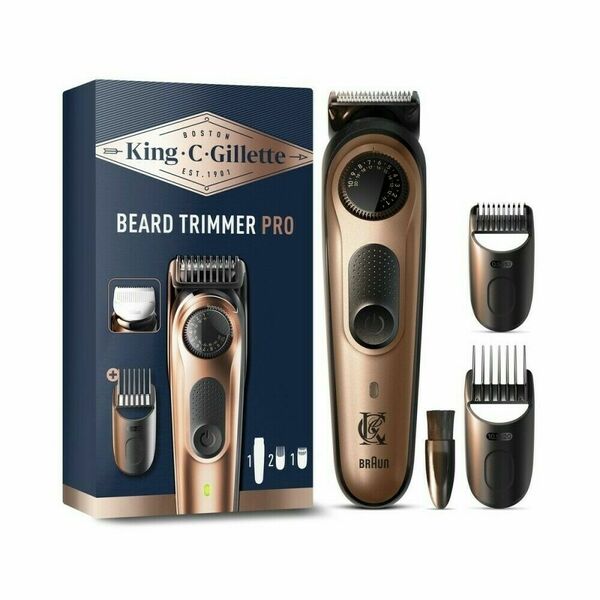 Gillette King C. Beard Trimmer PRO zastřihovač vousů porovnat ceny
