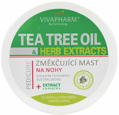 Vivaco Změkčující mast na nohy s Tea Tree Olejem 100 ml porovnat ceny