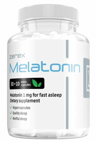 ZEREX Melatonin 1MG 60 kapslí porovnat ceny