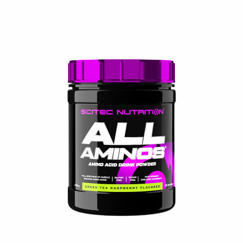 SciTec Nutrition All Aminos green tea raspberry 340 g porovnat ceny