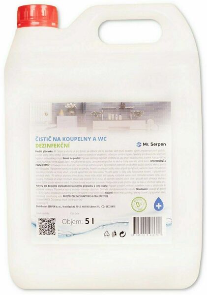 Mr Serpen Čistič na koupelny a WC - dezinfekční 5 l porovnat ceny