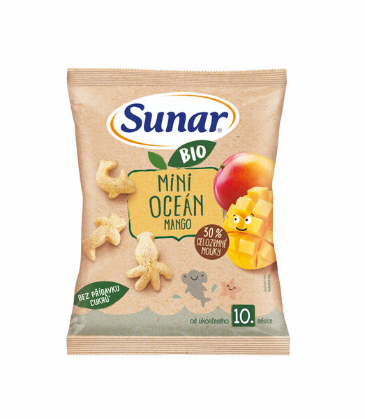 Sunar BIO dětské křupky mini oceán mango 10m+, 18 g porovnat ceny