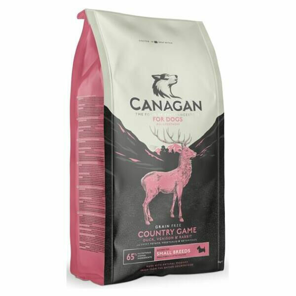 CANAGAN Small Breed Country Game granule pro psy 2 kg porovnat ceny