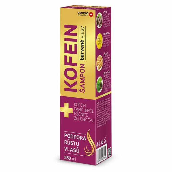 CEMIO Kofein Šampon na barvené vlasy 250 ml porovnat ceny