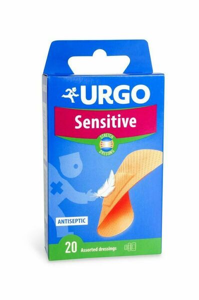 URGO Sensitive Citlivá pokožka náplast 20ks porovnat ceny