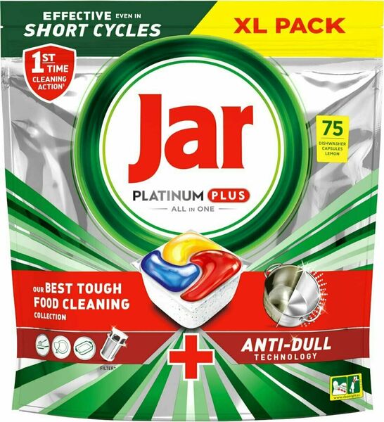 Jar kapsle na nádobí Platinum Plus Yellow 75 ks porovnat ceny
