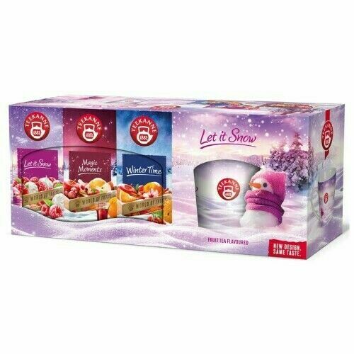 TEEKANNE Let it Snow dárkové balení 3x20ks + hrnek porovnat ceny