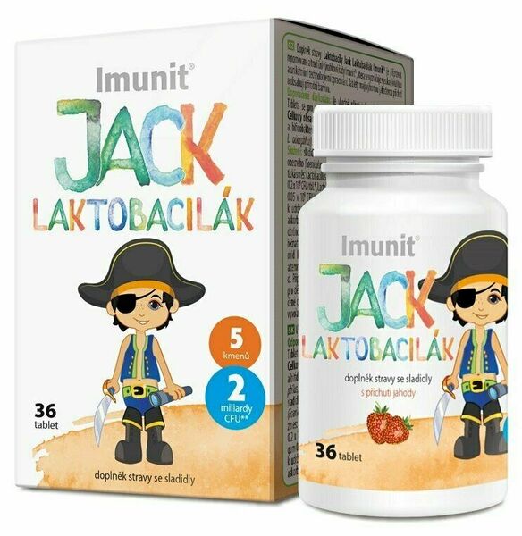 Imunit Laktobacily JACK LAKTOBACILÁK 36 tablet porovnat ceny
