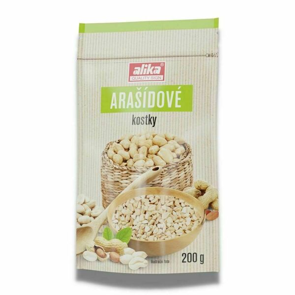 Alika Arašídové kostky pražené 200 g porovnat ceny